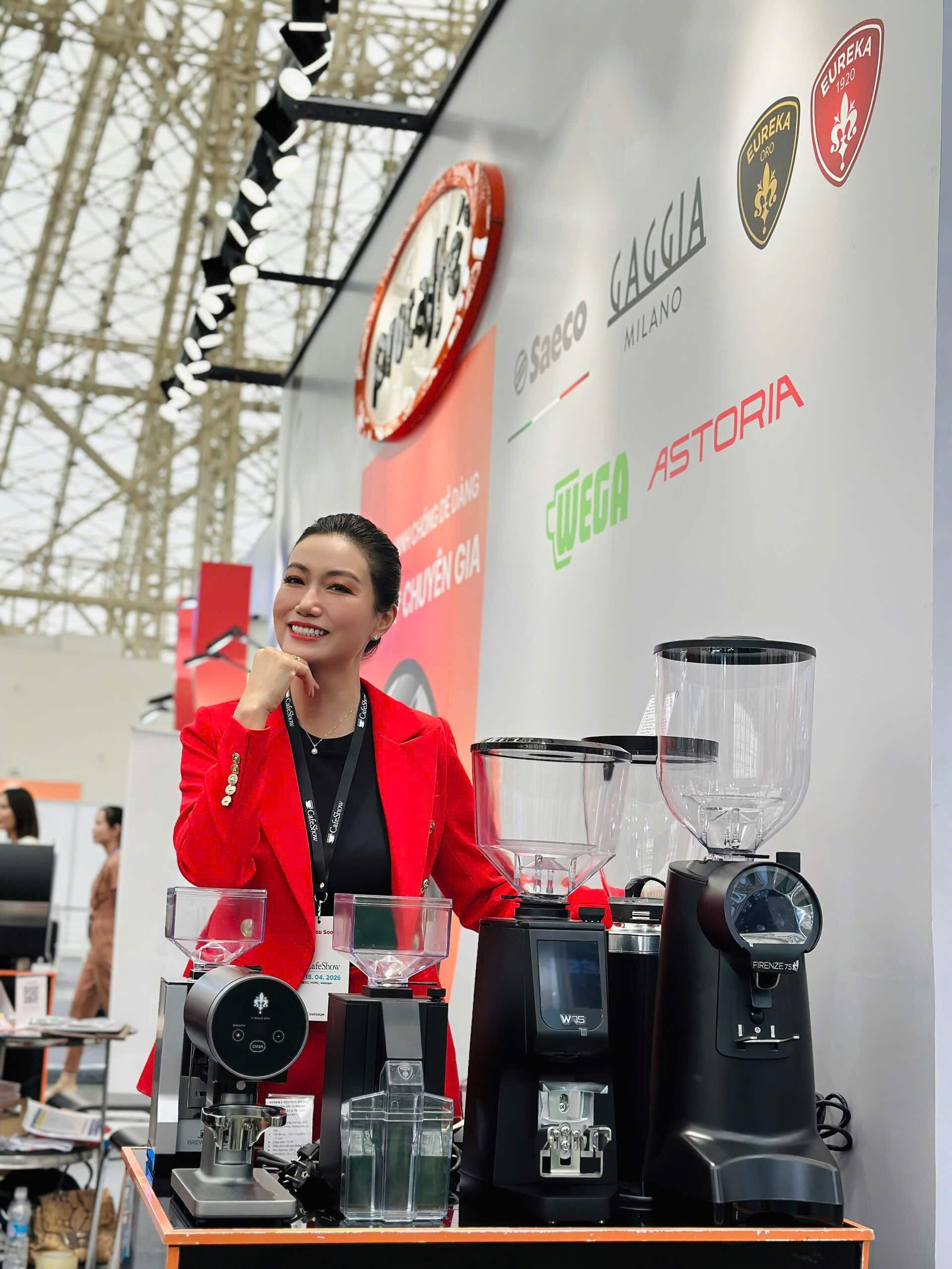 máy xay cà phê có cân định lượng